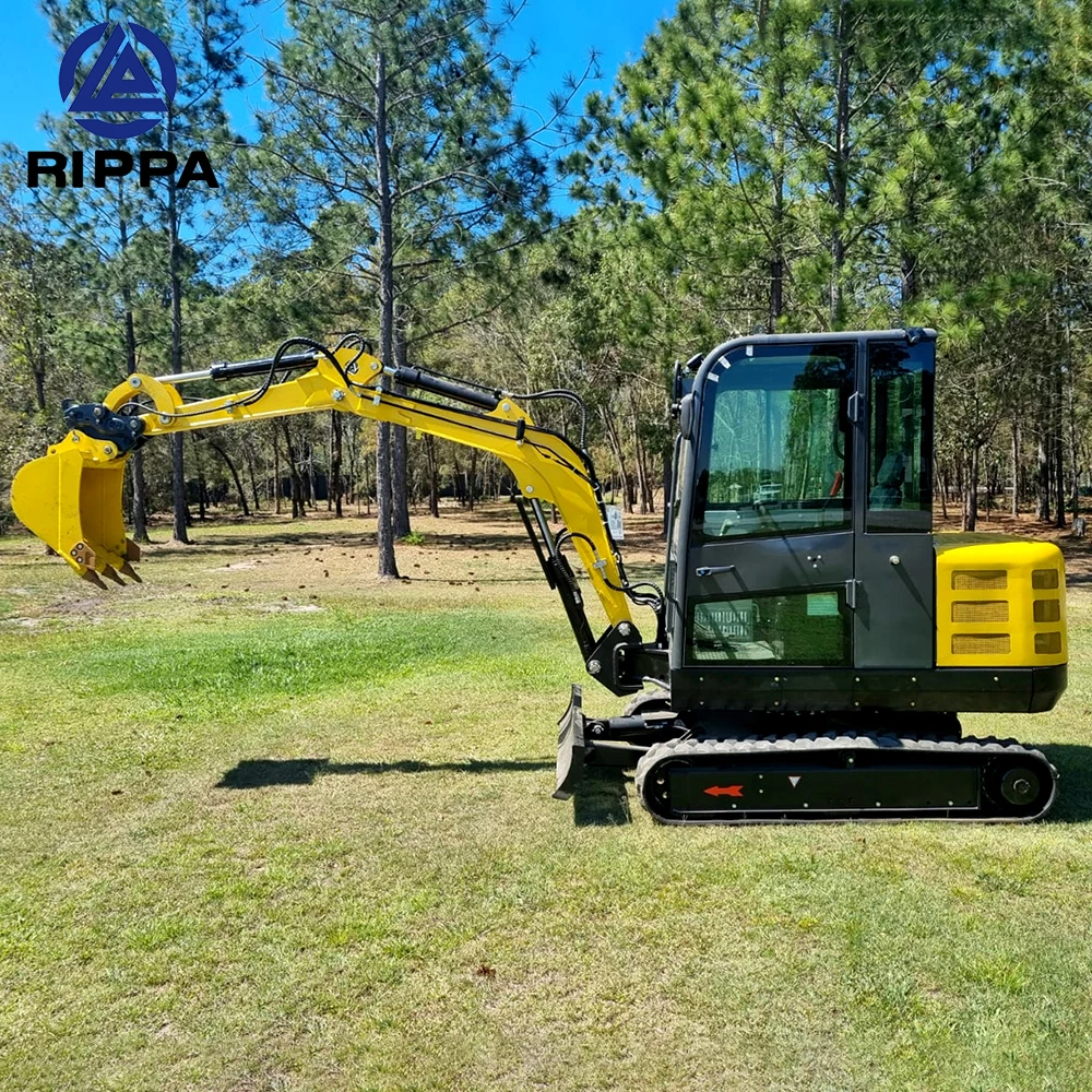 Rippa R350 R360 Mini Excavator 5 Ton 6 Ton 7 Ton Small Mini Excavator Machine