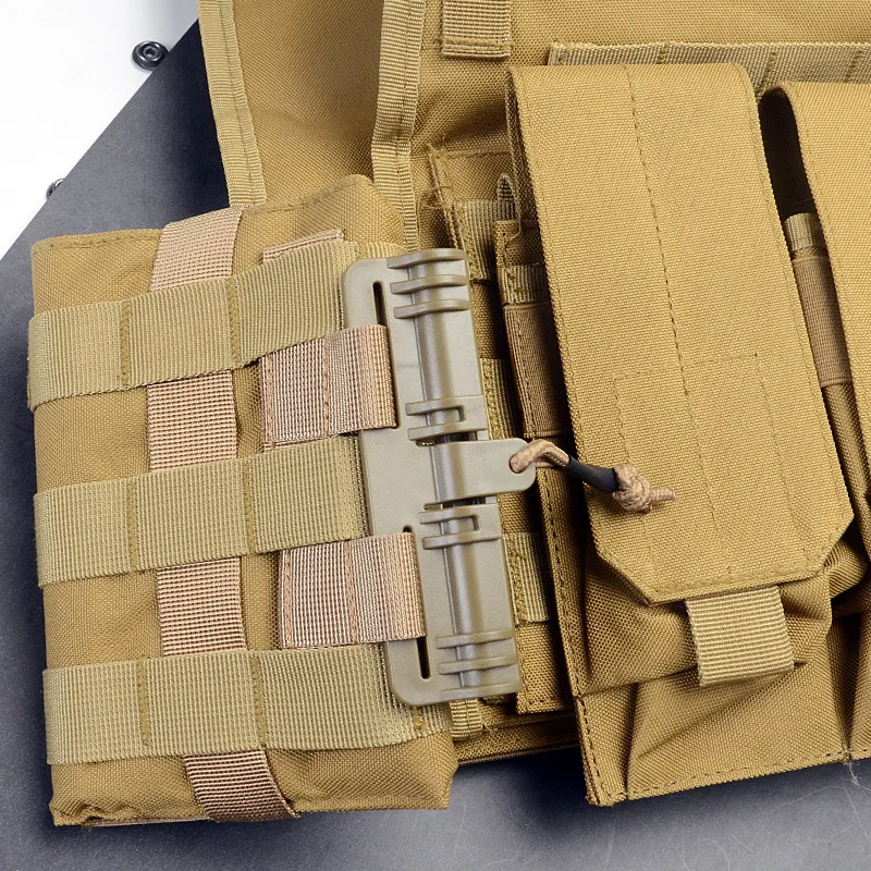 Qd Quick Buckle Tactical Vest Quick Release Buckle Connecting Piece Qd Clips For Molle Buckle Pom Material
