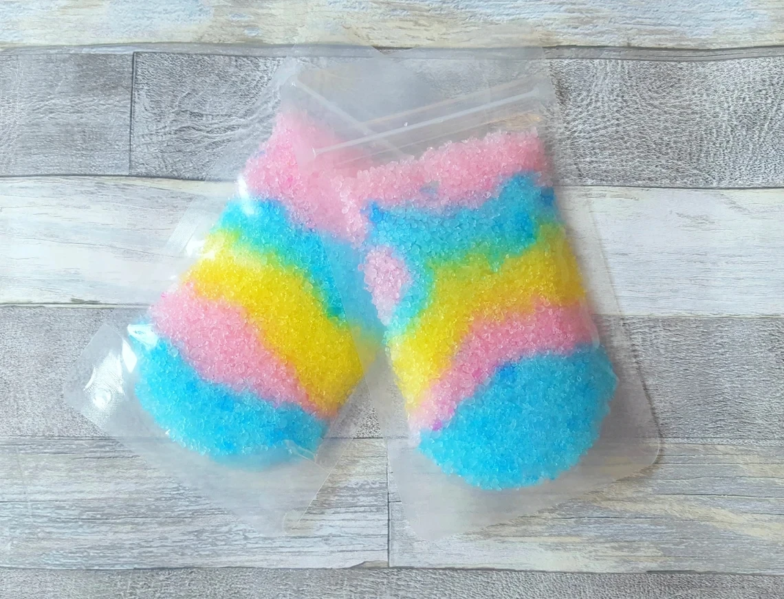 Customize Your Sea Salt Bath Packaging Bags Natural Scented Dead Sea bath Soak Salts With Flowers