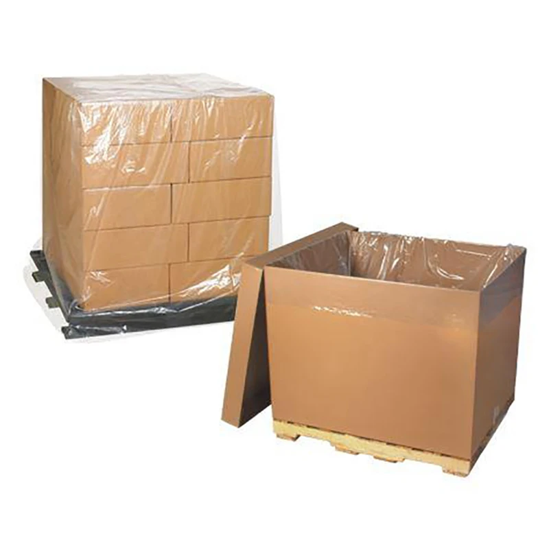 Reusable waterproof 200x100 cargo pallet cover dust protective plastic covers