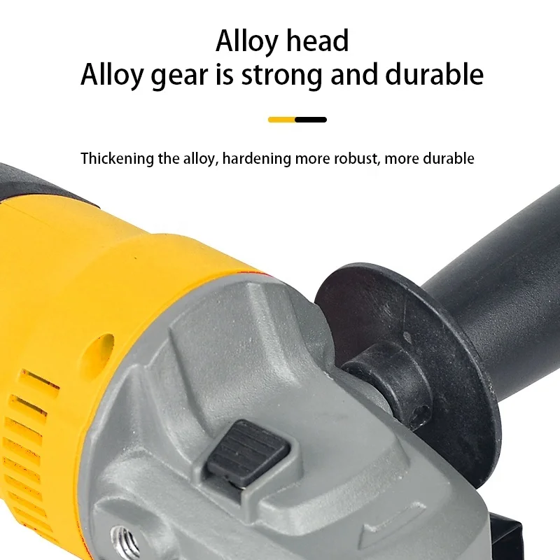 21V Series Cordless Industrial Grade Angle Grinder Single Battery Set 900W Powerful Cutting and Polishing for DIY Projects