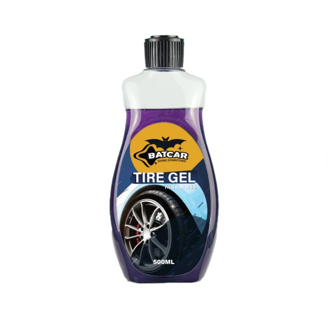 tire polish high glossy and high quality effect make tire looking wet and glossy also protects it from sunlight best tire shine