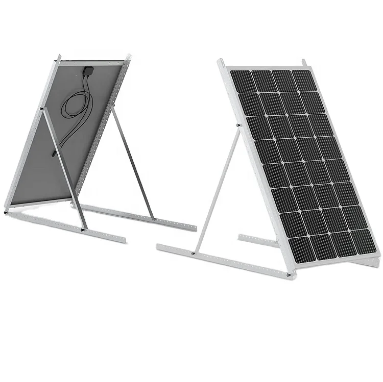 28in Adjustable Solar Panel Mounting Brackets with Foldable Tilt Legs for 50W 100W 150W Solar Panel for Any Flat Install RV,