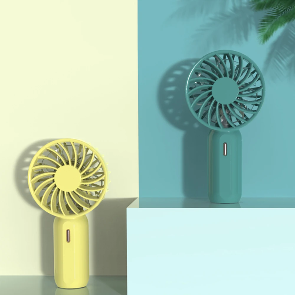 Portable Pocket Mini Lash Fan Handheld Rechargeable Small ventilador Eyelash Fan Cute 3 Speed Held Fan for Lash Extension Drying