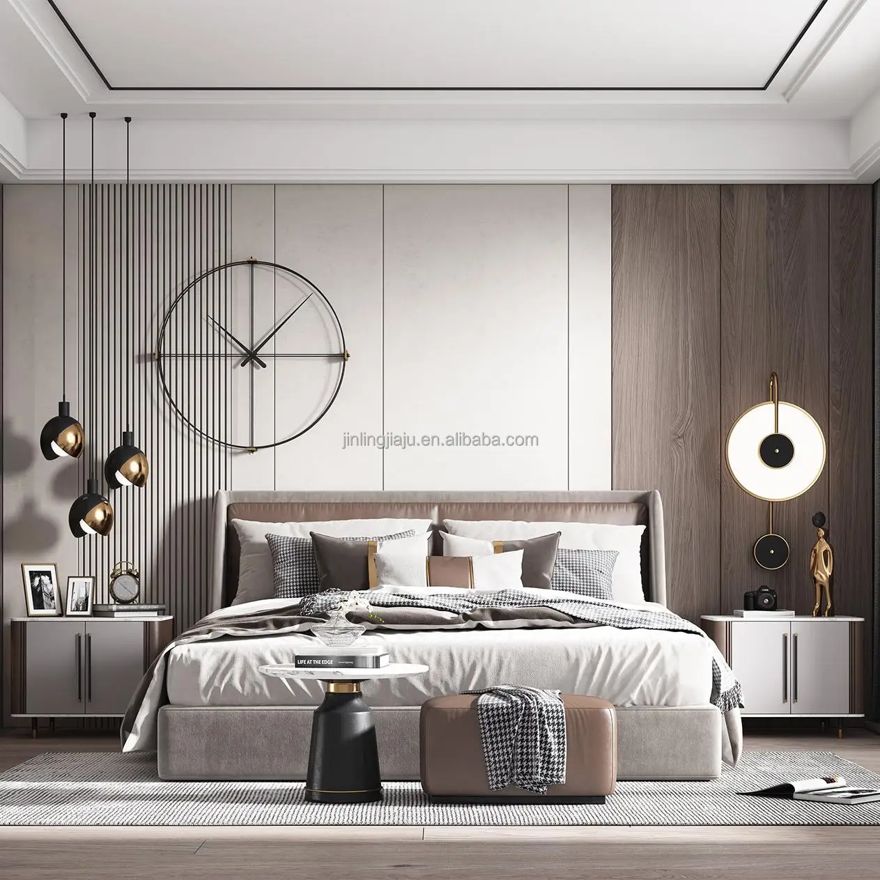 China Made Osb Board Bedroom Desk for Hotel