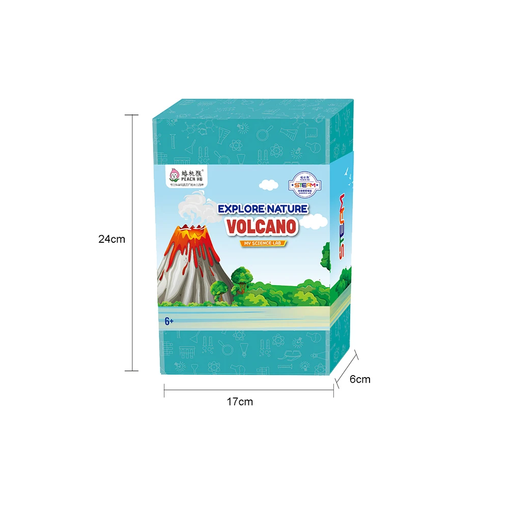 Simulation Volcano Model DIY Science Experiment Volcano Toys