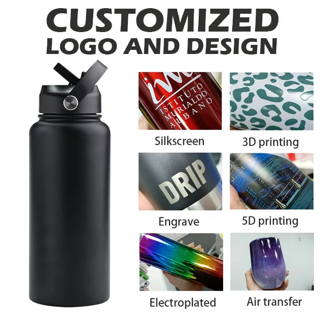 Hydroflask Bottle Mate Thermo Flask 5L Tiger 3 Litre Thermos Mug 500Ml 1 Liter Hot Cold Water Custom Vacuum Flasks
