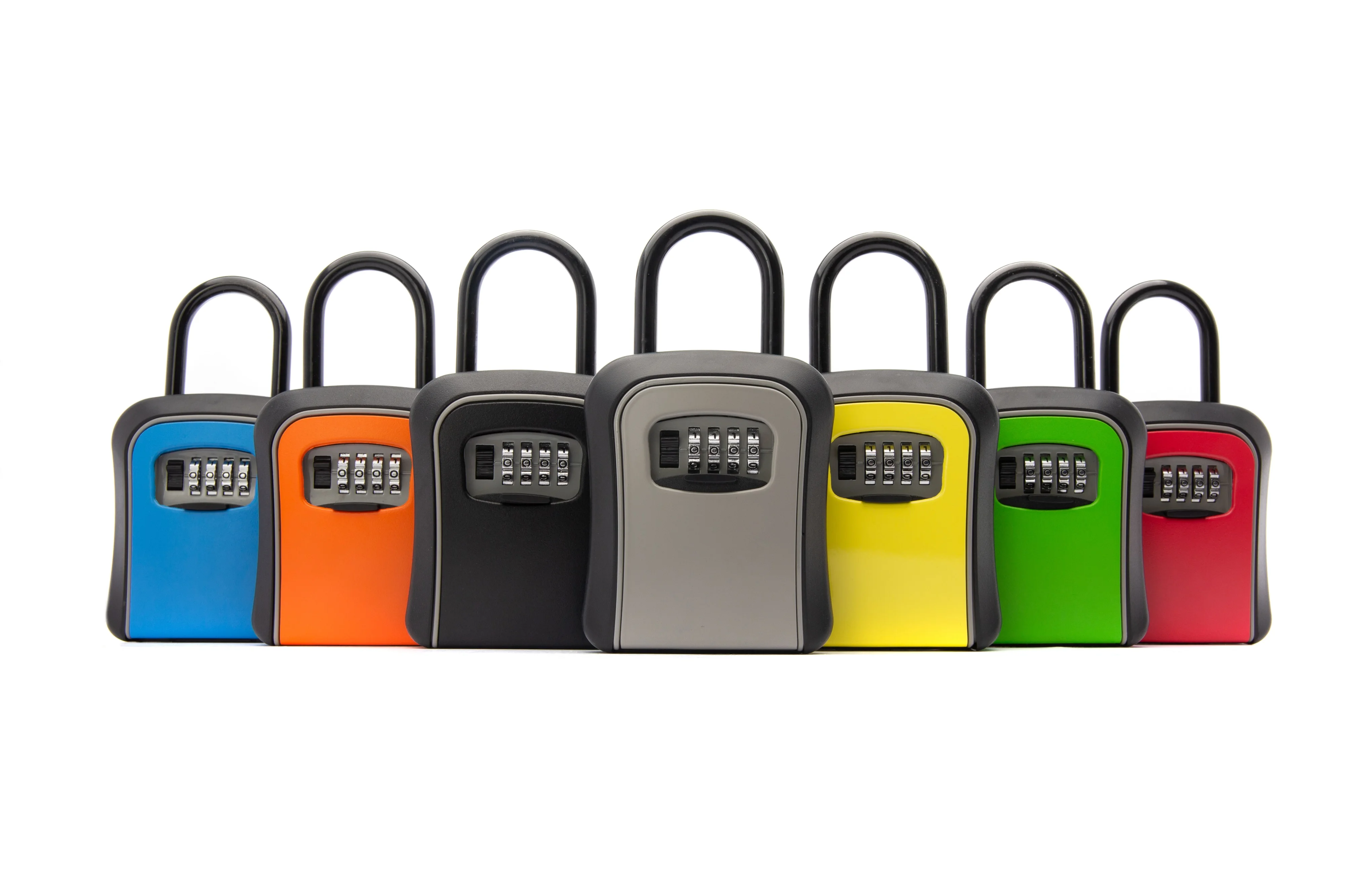 Key safe storage Lock Box/Outdoor 4 digits wall mounted combination key lock box Burglary Lock