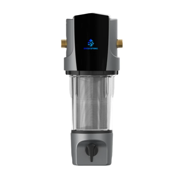 High Efficiency Large Capacity Spin-Down Sediment Water Filter for Whole House