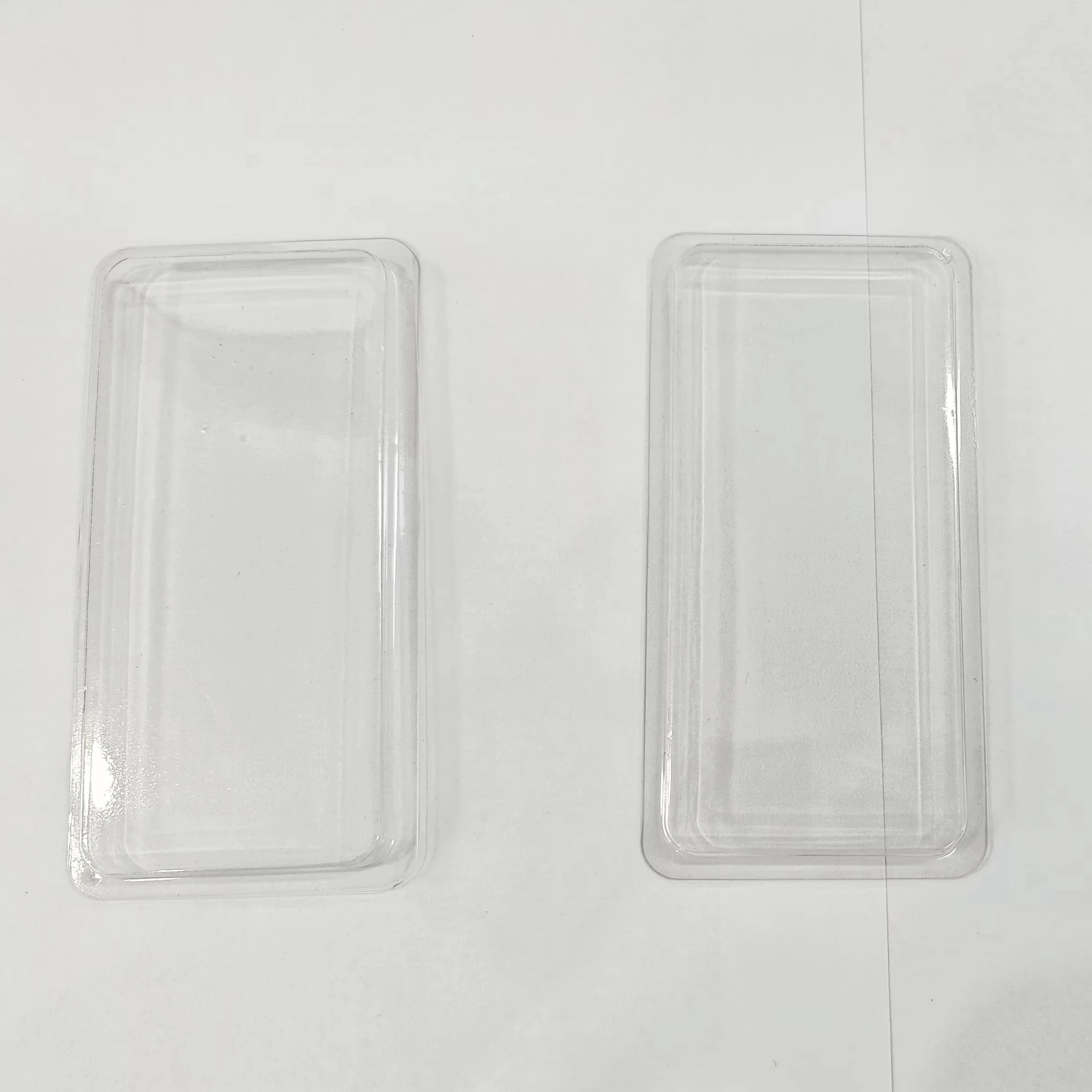 Customizable transparent plastic blister packaging box
