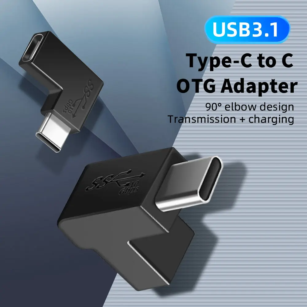 Factory OTG Type C Adapter USB C Male to USB Female USB-C Converter for Macbook Samsung S21 Huawei Phone Cable Connector