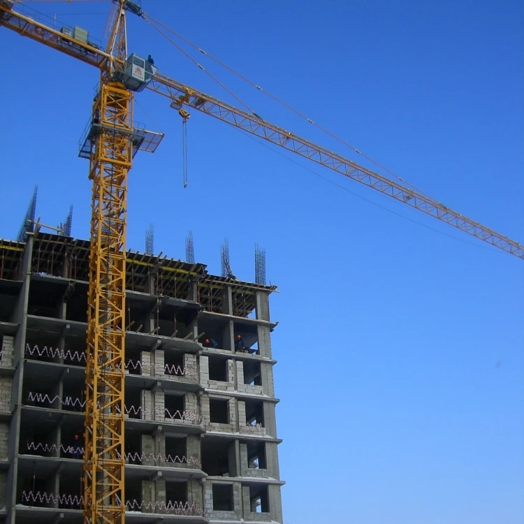 QTZ40A(4708) China New Small Topless Construction Flattop Tower Crane Machine Flat Top Building Tower Cranes Price