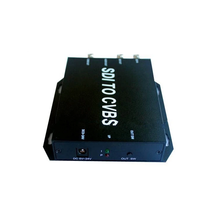 New Design DC 5V-24V Power Supply Hd-sdi Video To Fiber Converter Box