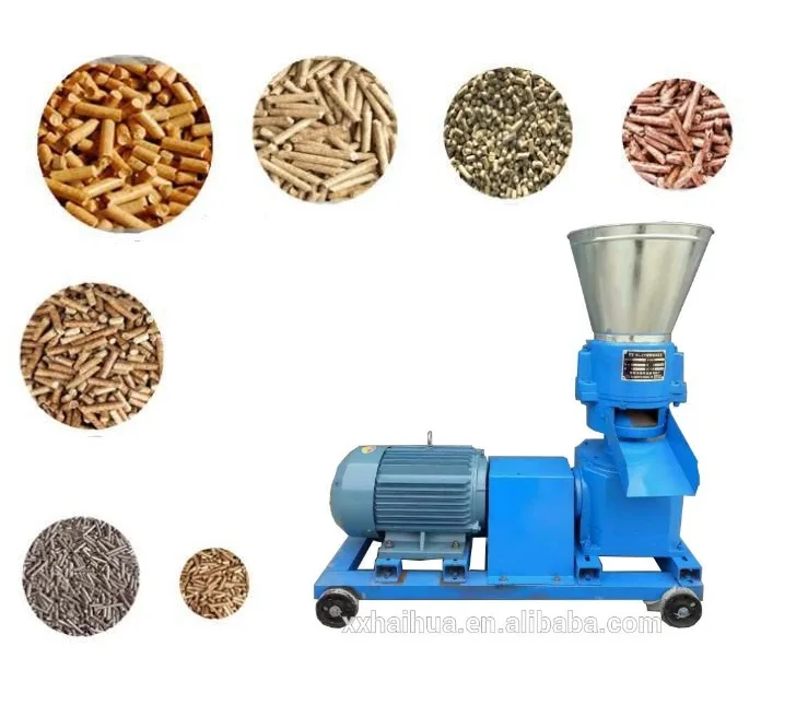 Easy operation Flat Die Wood Pellet Machine