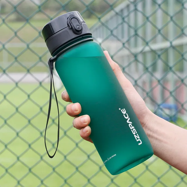 800ml UZPACE Drinking Bottle,Fast Flow Swing Top Sports Flask ideal for Running, Cycling, Hiking | BPA Free Plastic  bottle