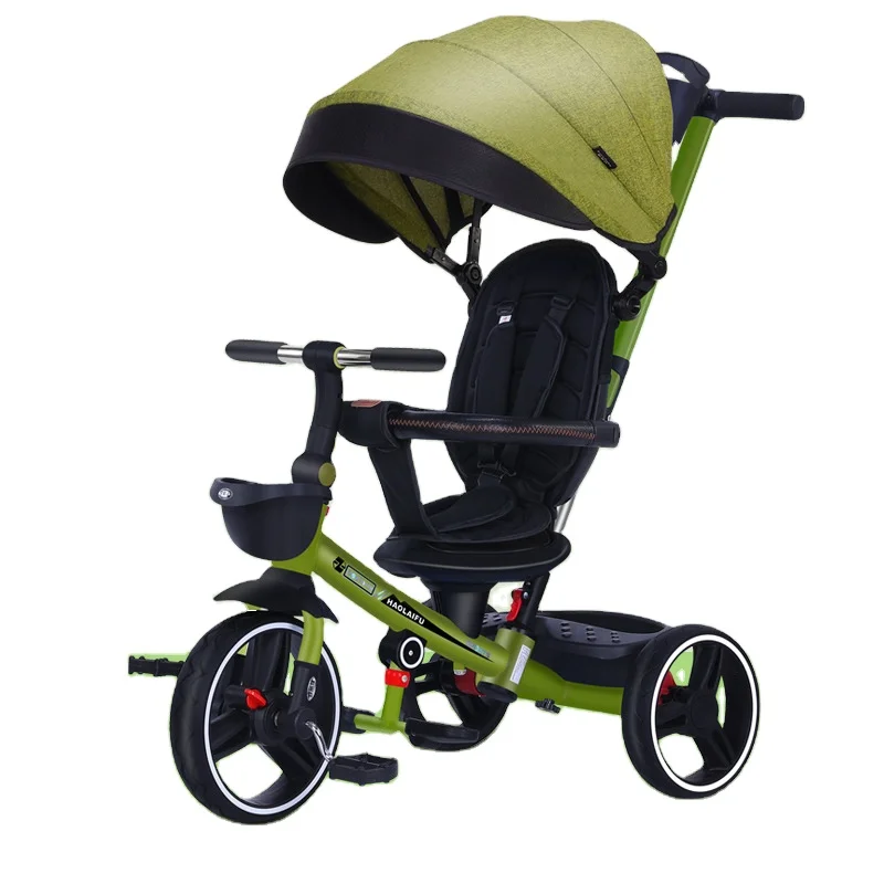 
 2021 новый дизайн трехколесный велосипед тележка подходит для От 0 до 3 лет для малышей  