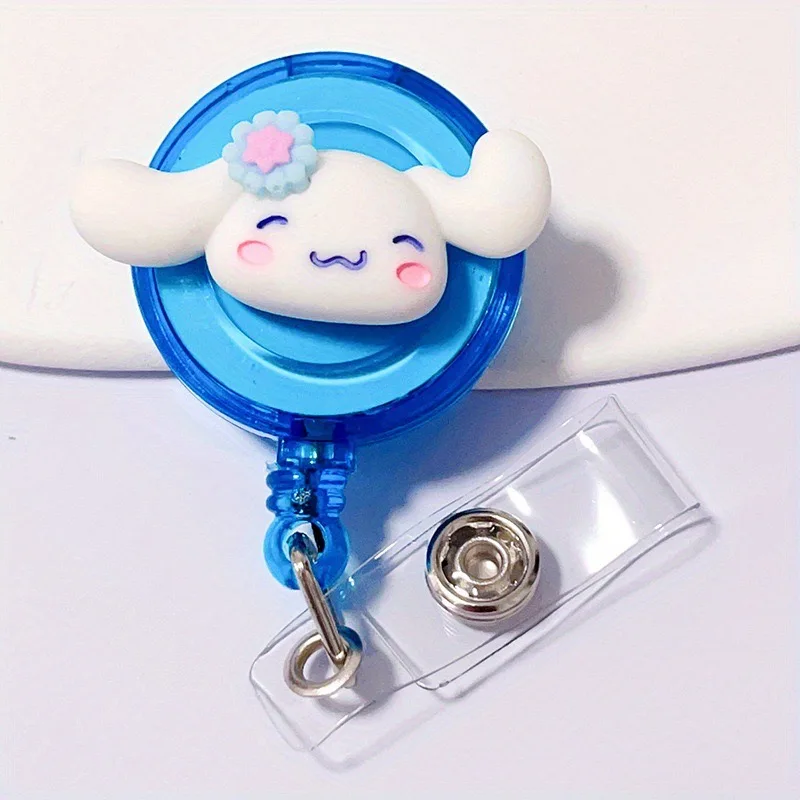 Nurse Doctor Badge Easy to pull out cartoon retractable access card Work card chest clip