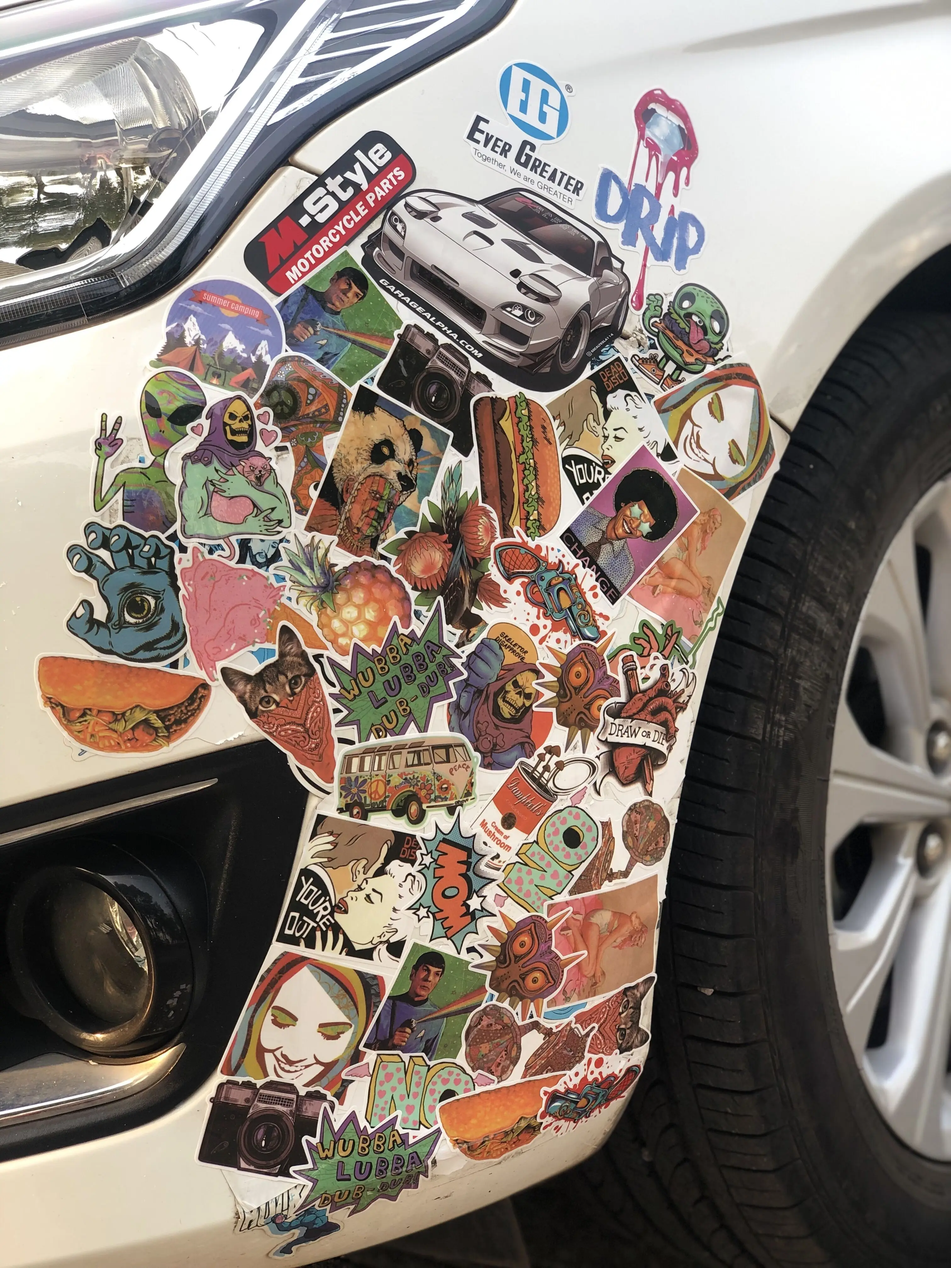
Custom OEM Vinyl Die Cut Waterproof Car Sticker for Cars Body 