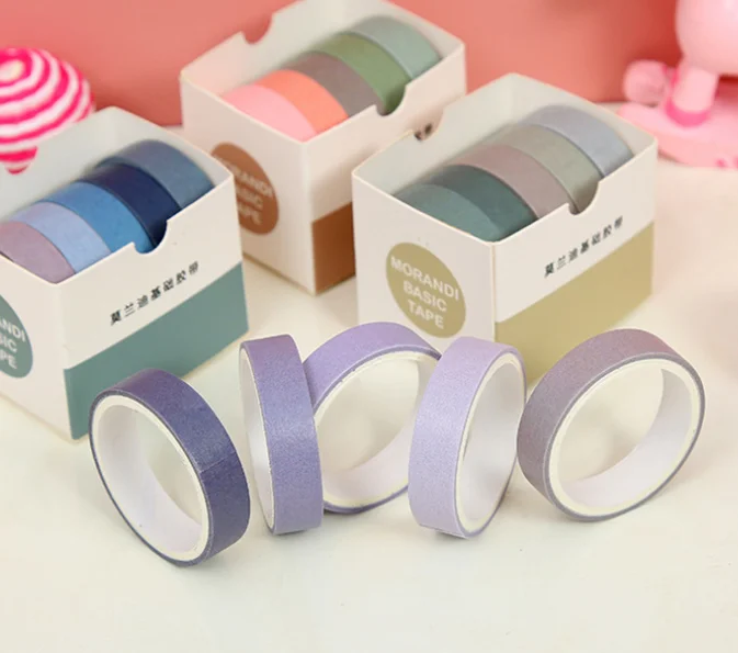 2020 Cute Design Japanese Paper Gold Foil Masking Washi Tape