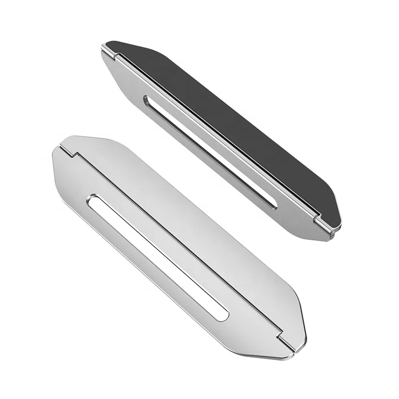 Portable Invisible Slim Laptop Stand Mini Aluminum Notebook Stand With Folding Function