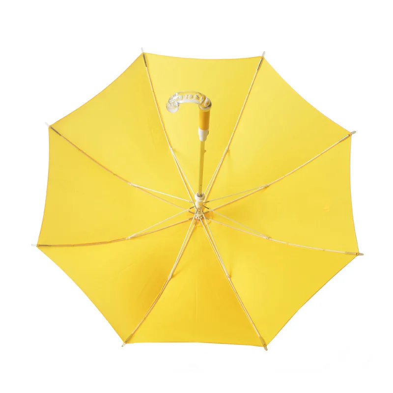 Fashion 19 inches radius children draw small umbrella for kids led handle umbrella