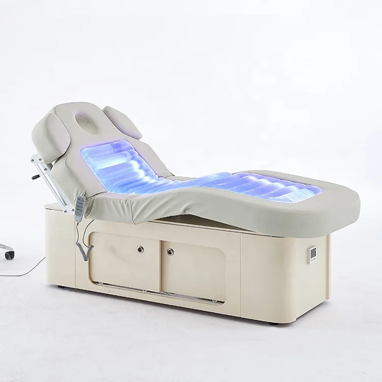 Modern spa head massage bed 4 motors electric multifunctional hydrotherapy water massage bed for sale