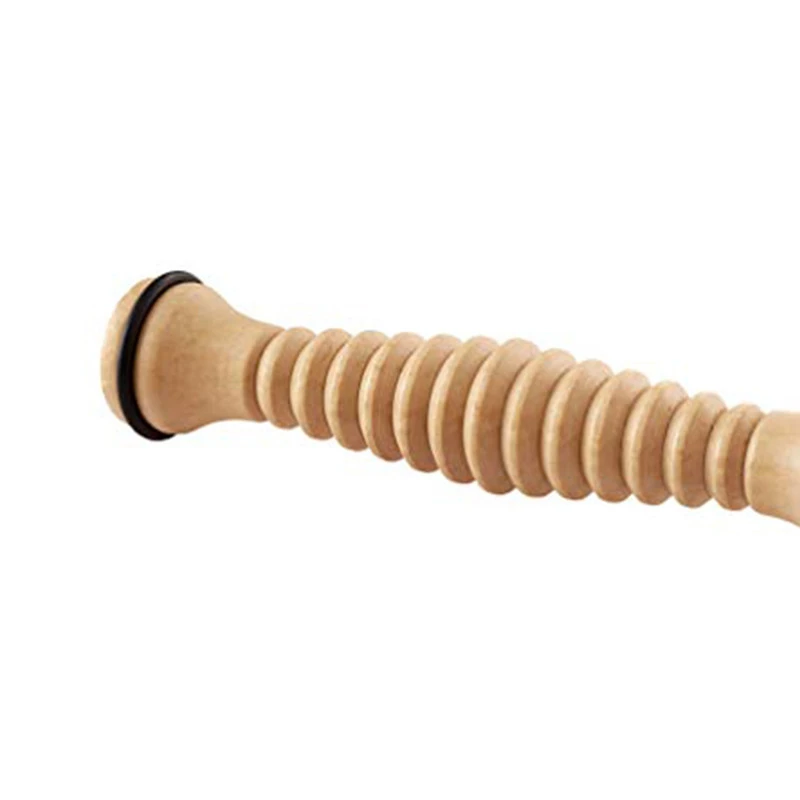 Promotional Home Use Plantar Fasciitis Stress Relaxation Body Back Anti Cellulite Manual Wooden Foot Roller Massager
