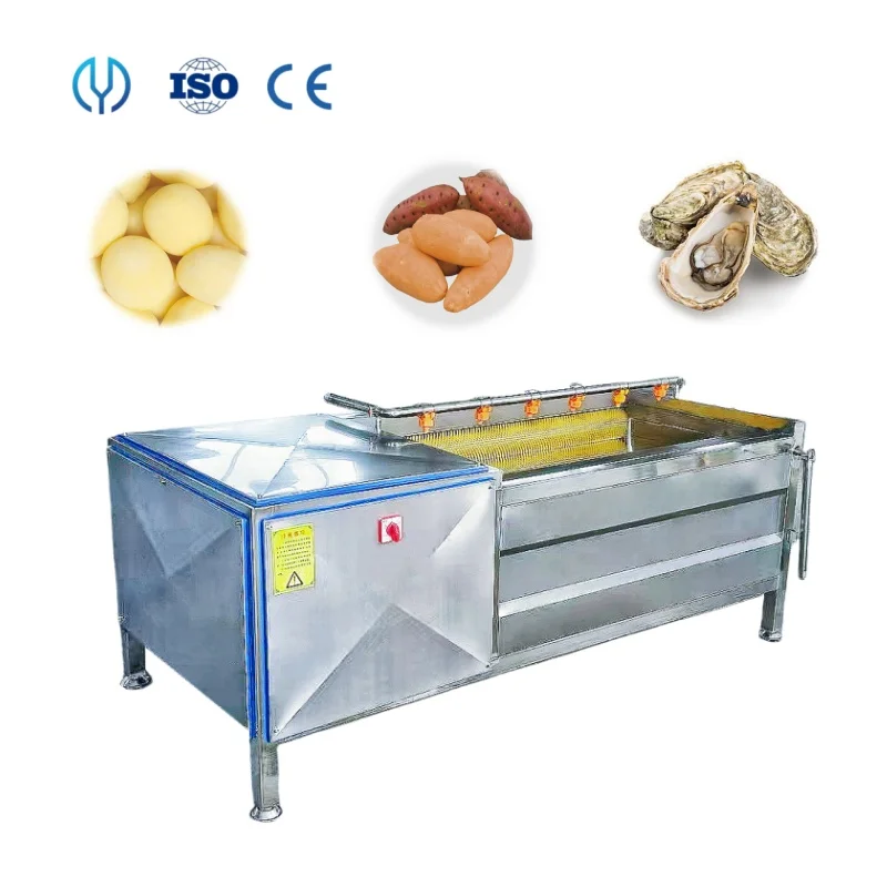 High efficiency Pumpkin potato carrot Peeler Machine Seafood Washing Machine Small Fish Cleaning Machine