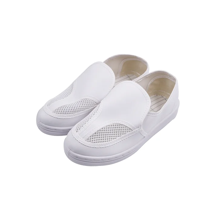 Factory Wholesale Security Protection Clean Room Breathable Mesh Anti -Static Wear Resistant Esd Safety Shoes