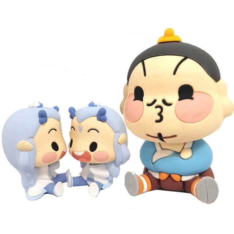 soft rubber pvc cartoon plastic girl doll for man customization dongguan blind box doll anime figure pvc toys