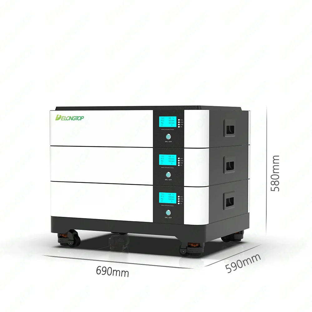 BYD 51.2V 200Ah Lifepo4 lithium ion energy storage battery 48V 200Ah 10kw home solar power system