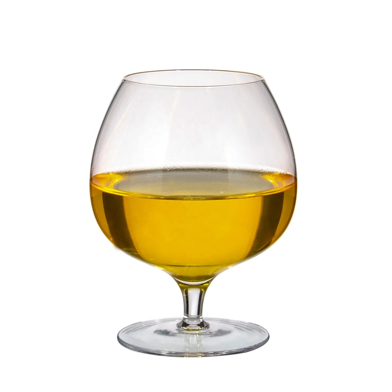 Custom Logo Cognac Snifter Glasses Cup Short Stem Luxury Crystal Drinking Goblet Brandy Glass