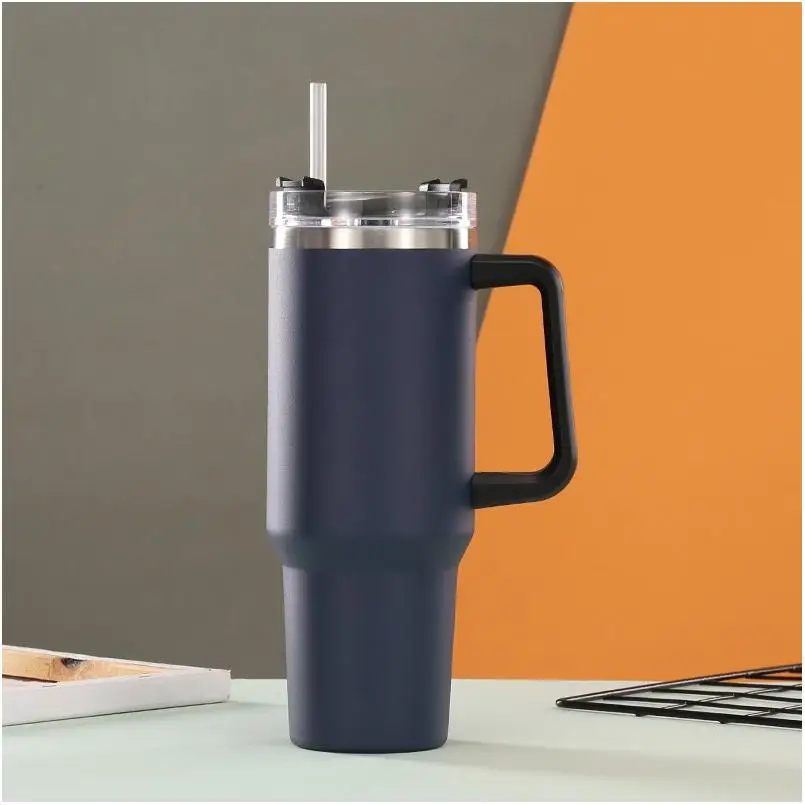 Stainless Steel Cups With Straw Reusable Kids For Sublimation Set Beer With Bamboo Lid Lids And Straws Cauldron Mug