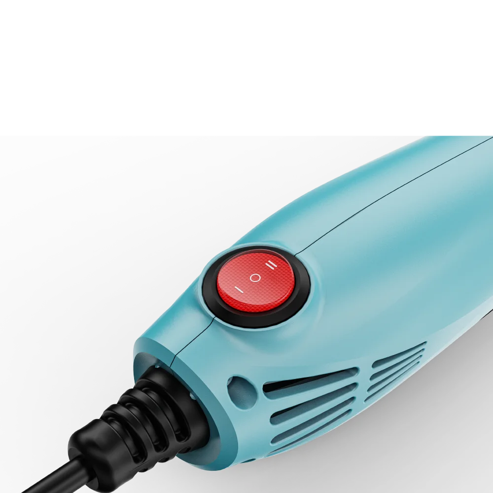 300W diy mini heat gun heat capacity fast preheating heat gun for crafts with glue stick for handmade craft