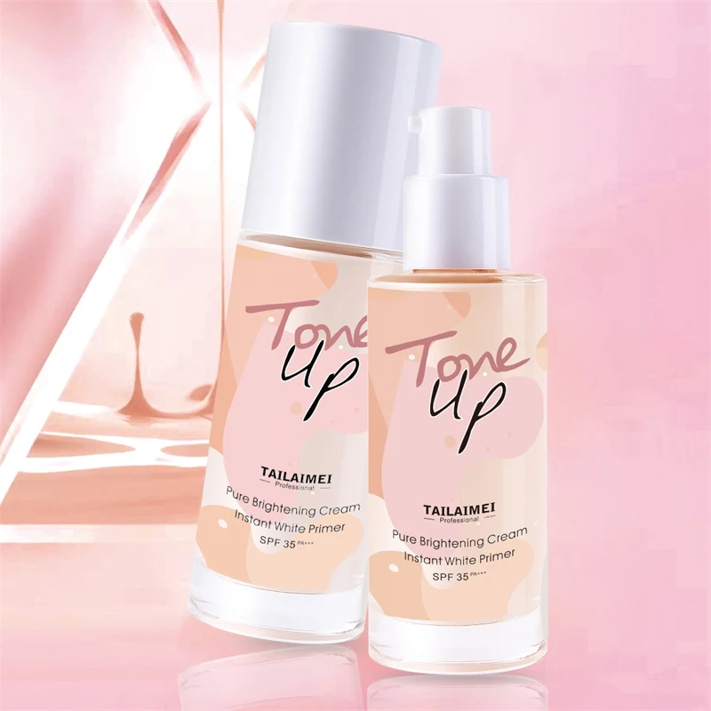 Tailaimei New 14 Hours Coverage Face Base Cream Hydrating Invisible Pore Primer Foundation Poreless Oil Control Makeup Primer