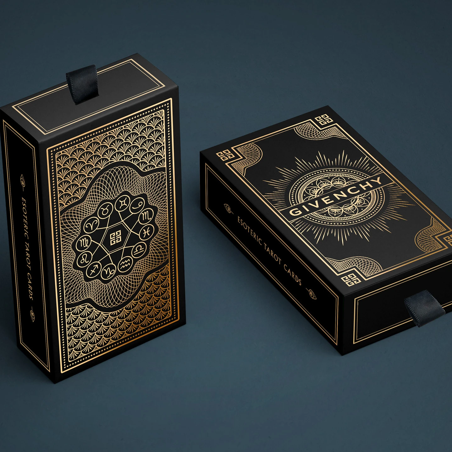 Tarot Custom Design Printed Paper Playing Cards Fashion Vintage Classic GIVENCHI