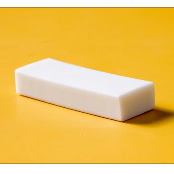 Wholesale High Quality White Rectangular Custom TPR Eraser Pencil Rubber Erasers Office and School Supplies