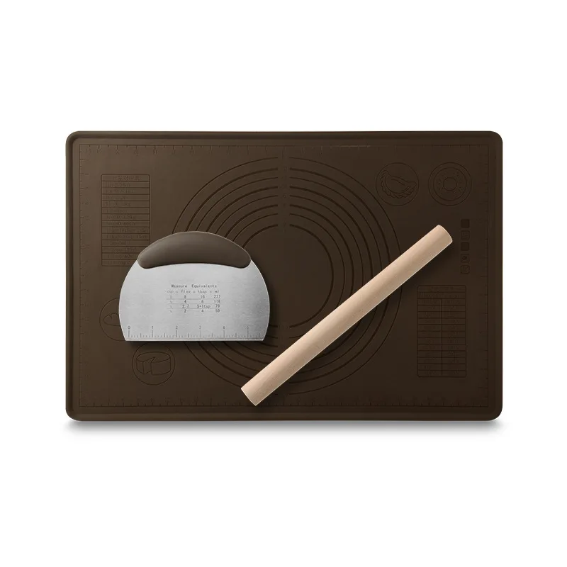 Лидер продаж прочный силиконовый коврик для выпечки макарон легко Очищаемый замеса и кондитерских изделий на Amazon