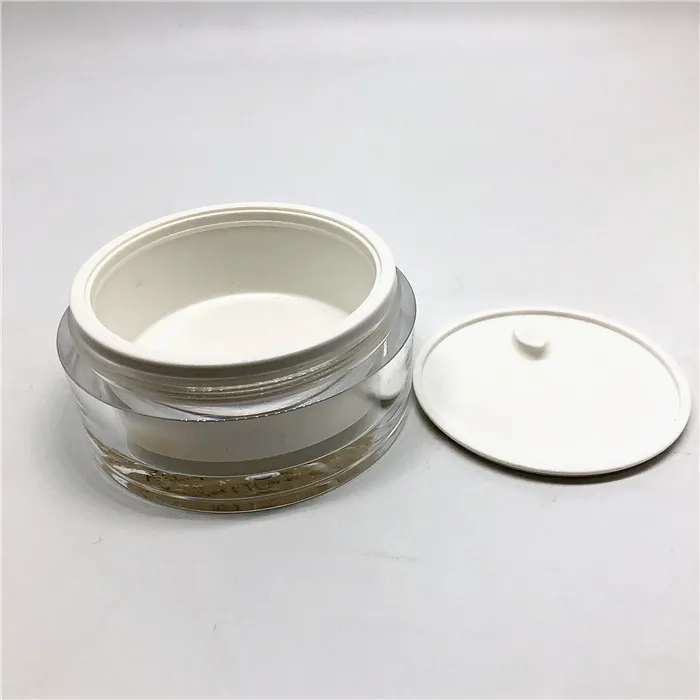  Пустая банка Skindcare 150 г пластиковый низкопрофильный косметический