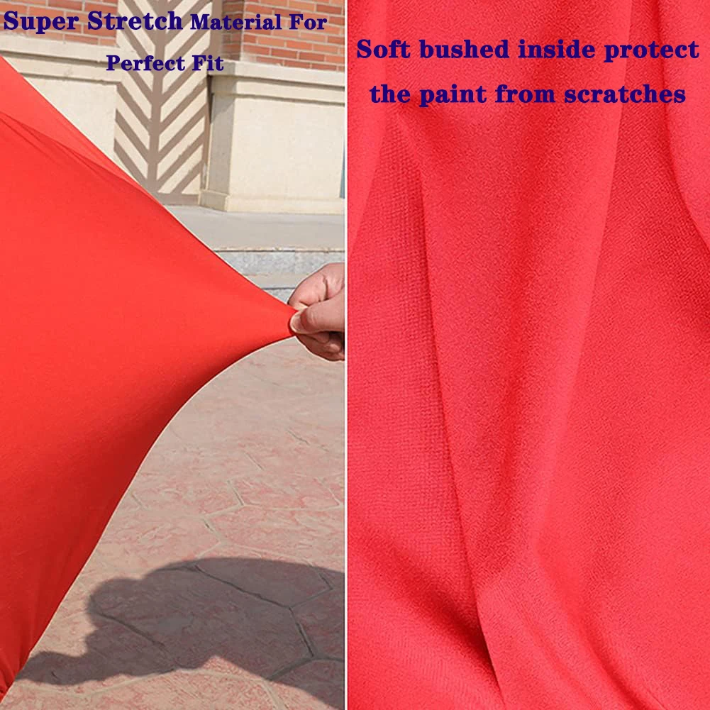 Stretch Car Cover Anti-scratches Washable High Elastic Super Soft Customized Velvet Car Cover Indoor For Garage.