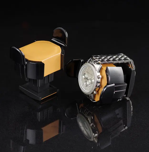 Wood Watch Box Automatic Winding case safe Mechanical Watch Winder Storage Collection Box display 3 Slots with OPEN-STOP