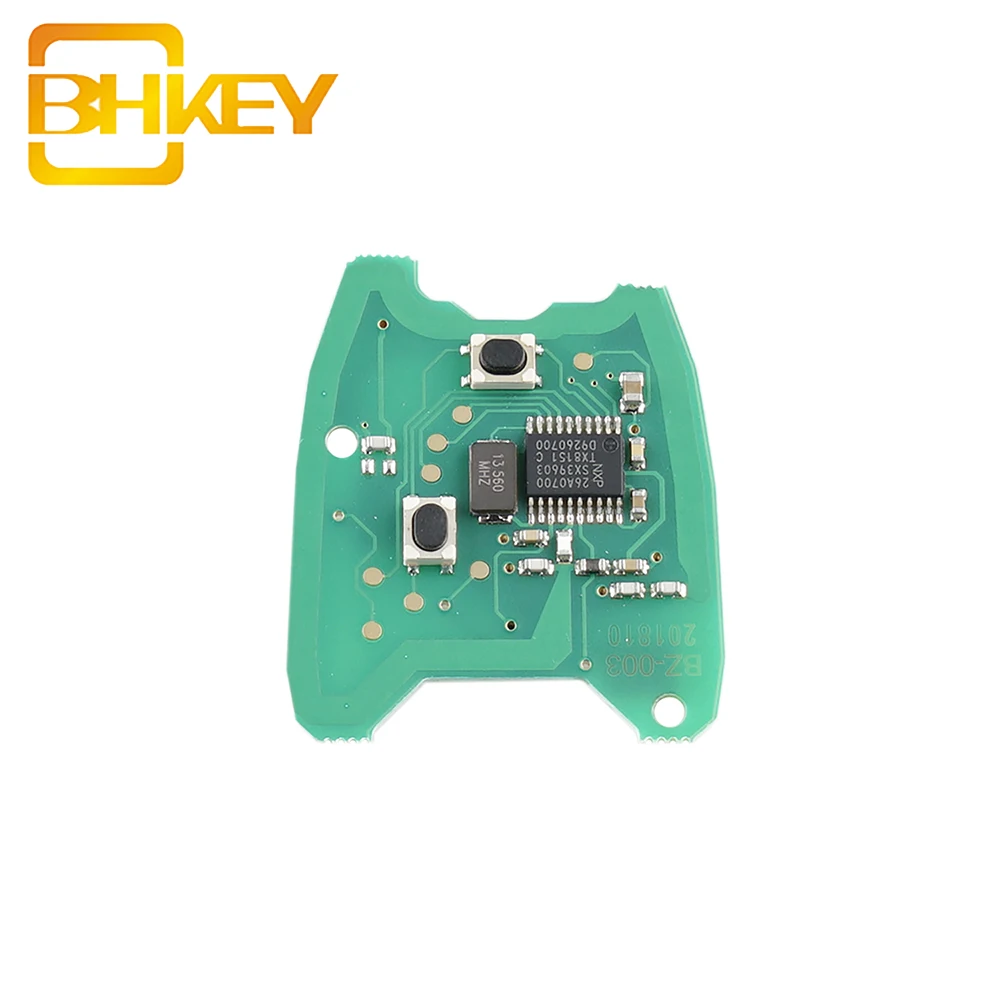 2 Buttons 433 mhz ID46 Chip HU83 Blade Fob Remote Car Key For Peugeot 307 Citroen C1 C2 C3 Auto Parts