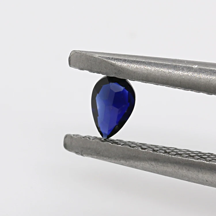 Wholesale Natural Excellent Quality Machine Cut Blue Sapphire from Sri Lanka loose gemstone