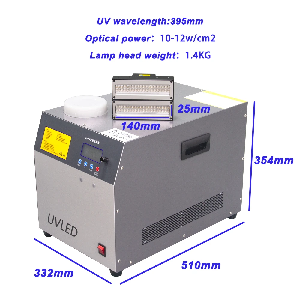 UV Curing Lamp Manufacturer Water Cooling 395nm High Power LED UV Light for Paint Curing