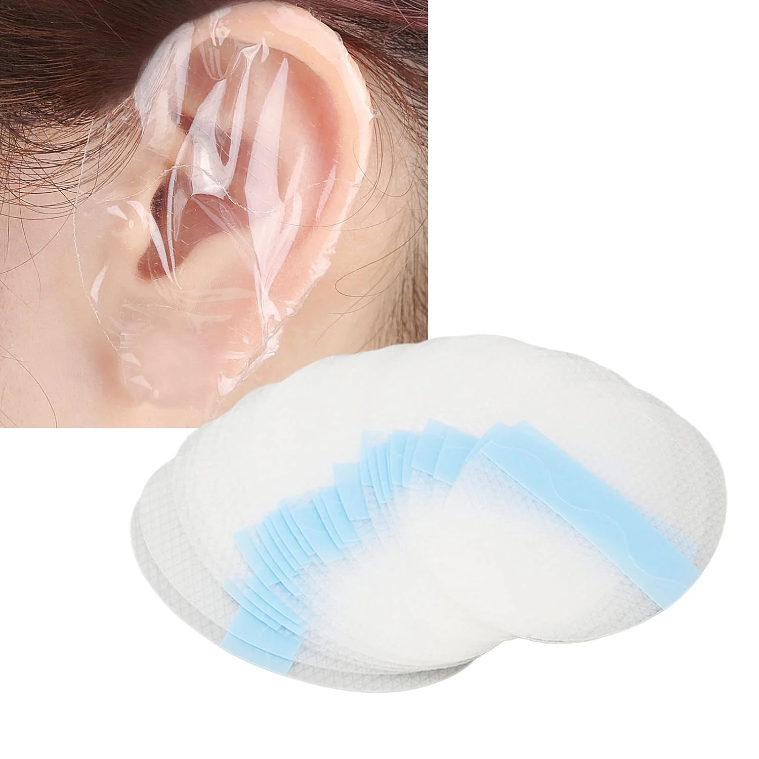 Baby Waterproof Ear Stickers  Ear Protector for Swimming Showering Surfing Snorkeling and Other Water Sports