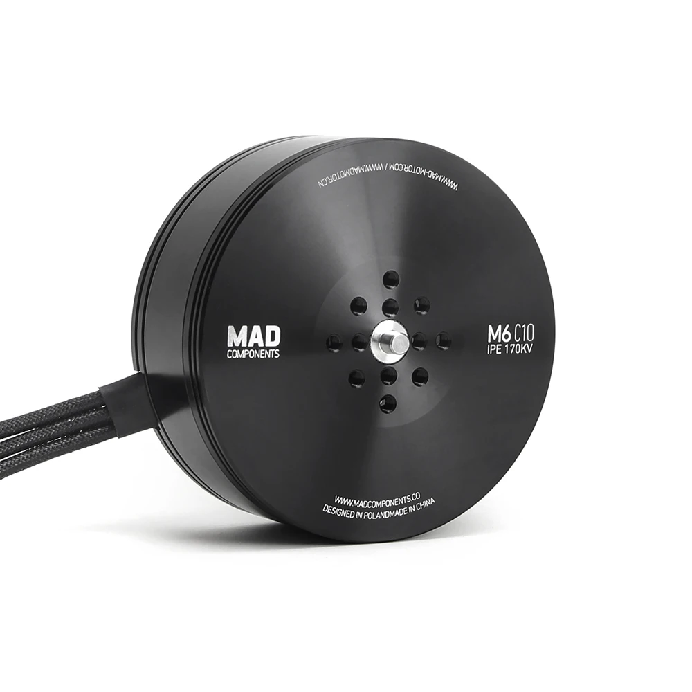  Бесщеточный двигатель MAD M6 C10 IPE для радиоуправляемого квадрокоптера дрона запасная часть FPV Racing с бесщеточным подшипником EZO бесплатная