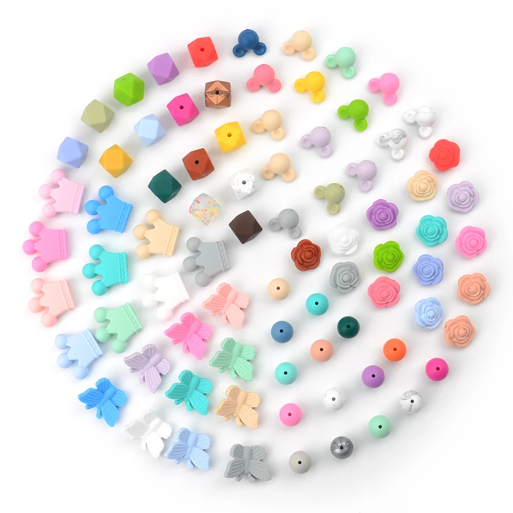 Silicone beads (20)