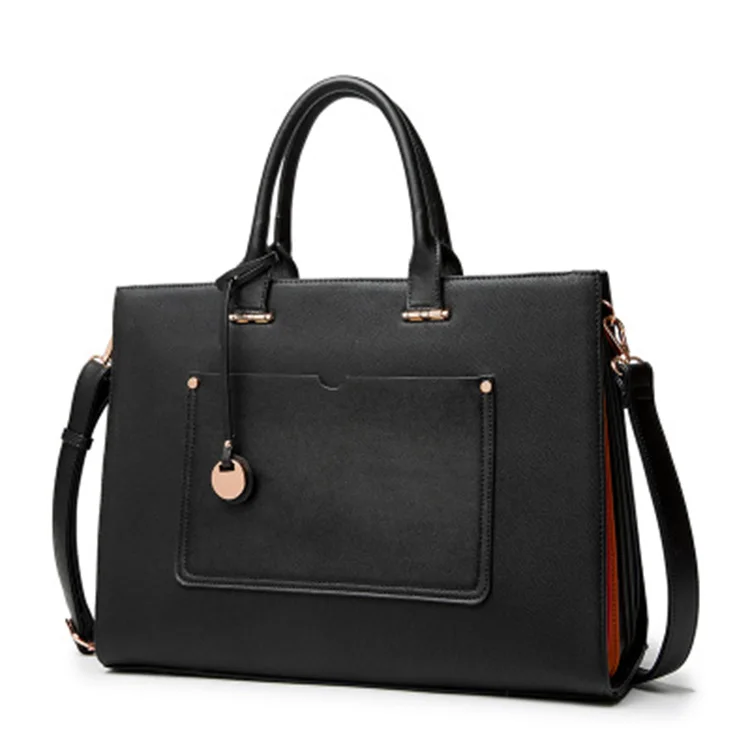 Wholesale Customized Laptop Briefcase Women Ladies Business Tote Briefcase Bag