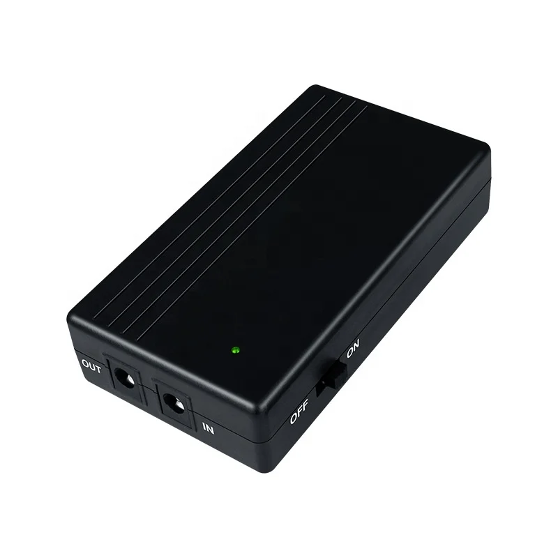 Portable Mini UPS Battery Backup 6000mah On-Line Single Phase 5V/2A 9V/1A 12V/1A for Wifi Routers 1A 2A 5V 9V 12V for family
