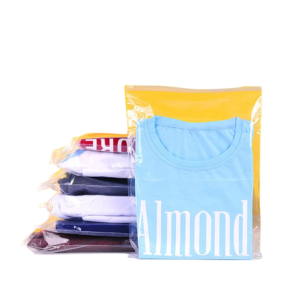 Good Quality Plastic Panties Waterproof Pvc Recyclable Matte Clear Custom Logo Zipper Bag Packaging